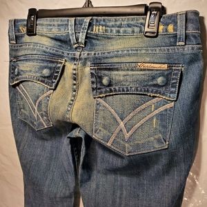 Willam Rast BELLE flare Womens Denim Jeans Womens sz. 30
